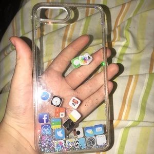 ✅TRADED✅ Apple Icon Waterfall Phone Case